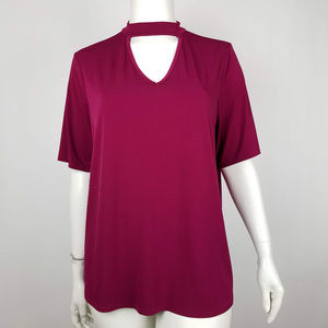 🔥Boutique + Top Choker Neckline Size 2X